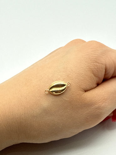 Herraje Cafe Oro amarillo 18k 0,35 Gr / 1,2 Cm