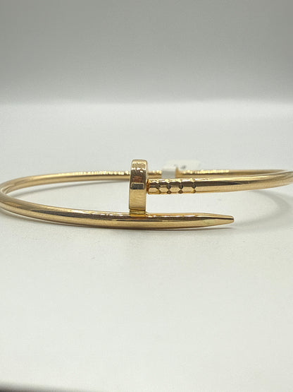Aro It Clavo Ct Oro amarillo 18k +4 / 7,22 Gr / 22 Cm