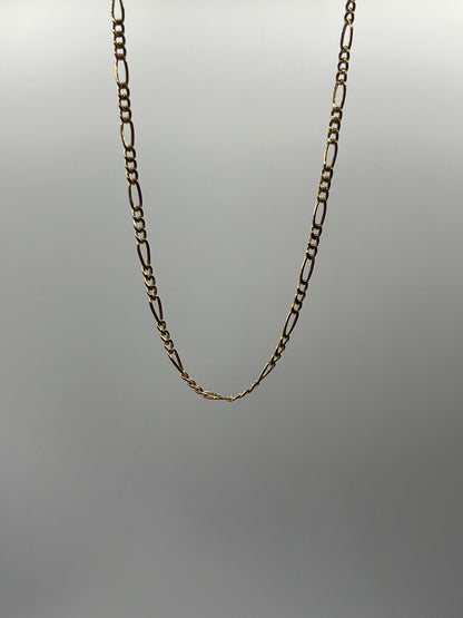 Cadena It Figaro Oro amarillo 18k 6,22 Gr / 2,90 mm / 60 Cm
