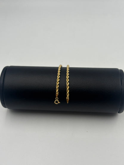 Pulso It lazo Oro amarillo 18k +3 / 1,91 Gr / 2,50 mm / 18 Cm