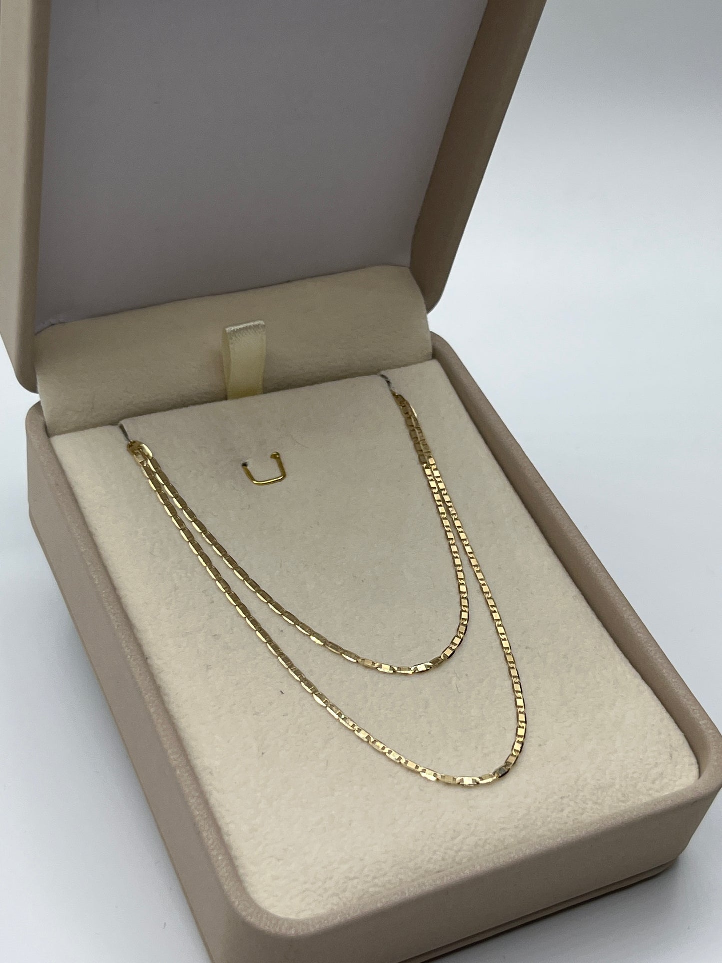 Cadena It plana Oro amarillo 18k +3 / 1,97 Gr / 1,51 mm / 45 Cm
