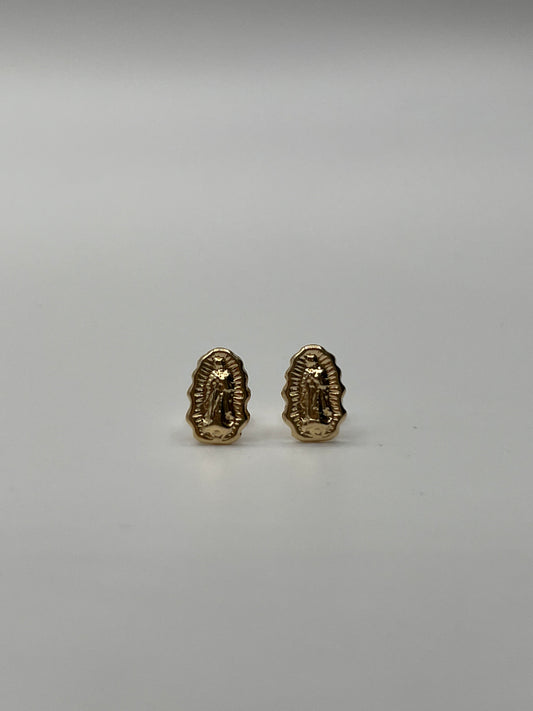 Topos Virgen Guadalupe Oro amarillo 18k 0,89 Gr / 10 mm