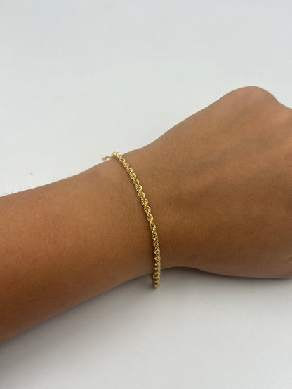 Pulso It lazo Oro amarillo 18k +3 / 1,91 Gr / 2,50 mm / 18 Cm
