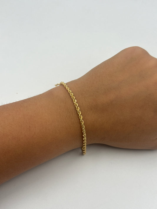 Pulso It lazo Oro amarillo 18k +3 / 1,91 Gr / 2,50 mm / 18 Cm