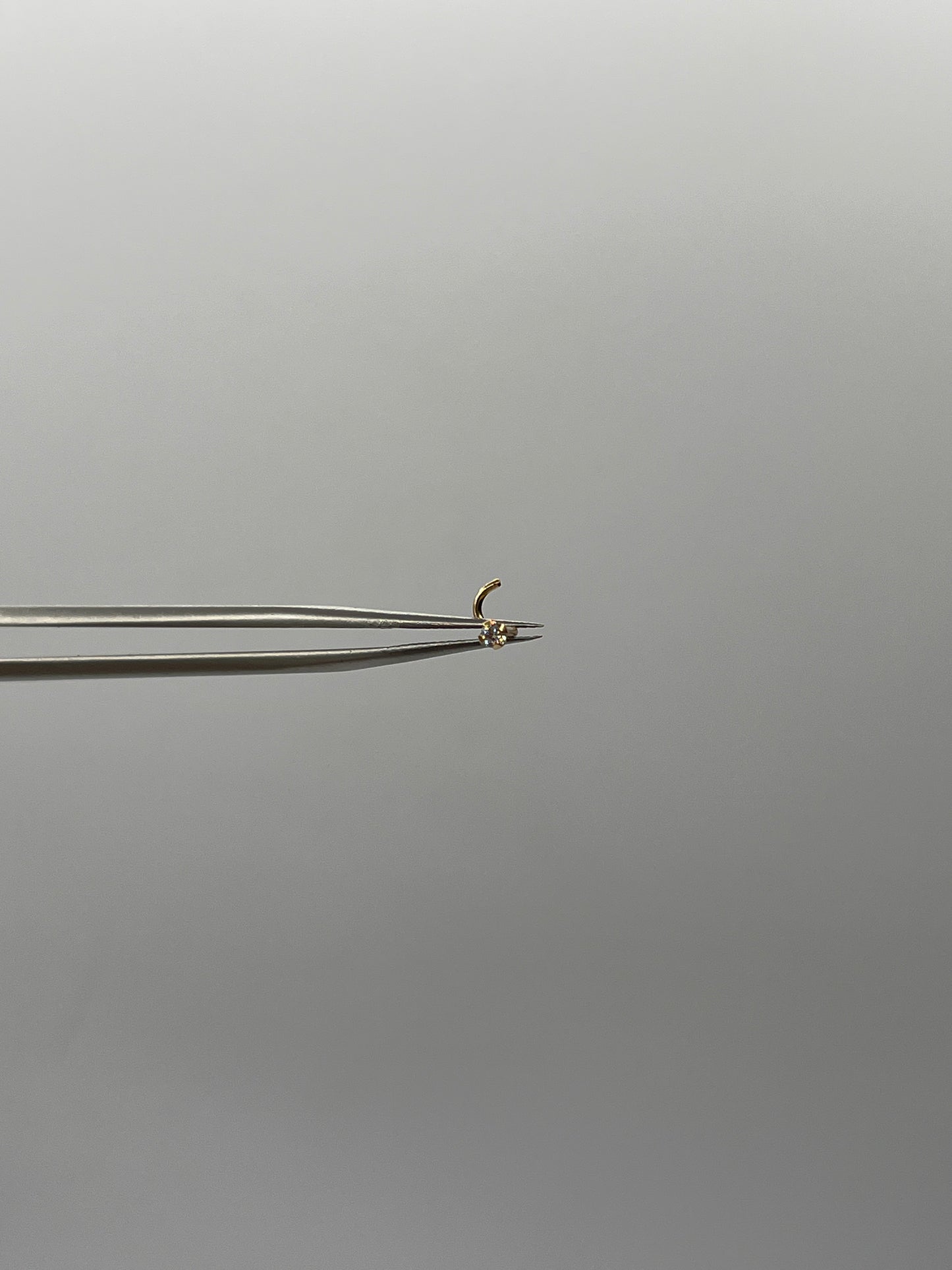 Piercing Circon Blanco 0.13Gr
