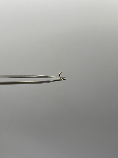 Piercing Circon Blanco 0.13Gr