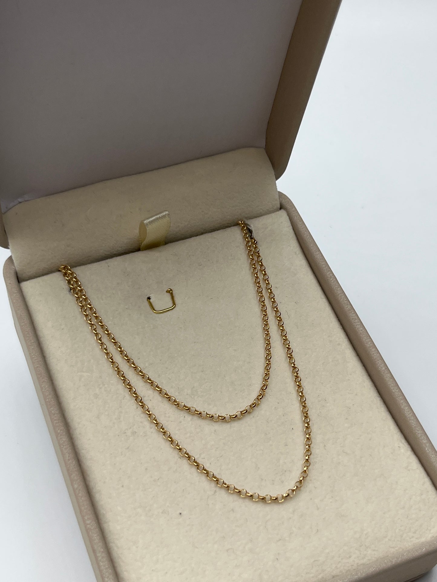 Cadena It Rolon Oro amarillo 18k +3 / 1,21 Gr / 1,80 mm / 45 Cm