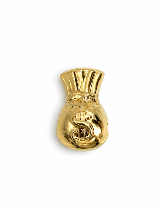 Herraje Bolsa Dinero Oro amarillo 18k 0,24 Gr / 1 Cm