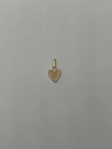Dije Corazon Oro amarillo 18k 0,34 Gr / 7,8 mm / 0,7 Cm