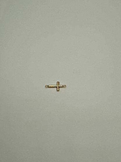 Herraje cruz Oro amarillo 18k 0,23 Gr / 1,7 Cm