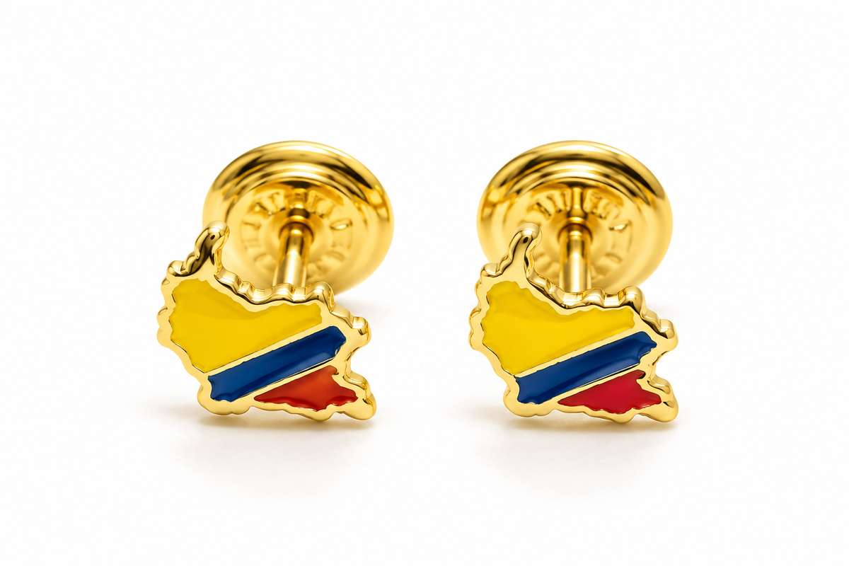 Topos Colombia Oro amarillo 18k 0,53 Gr / 5 mm