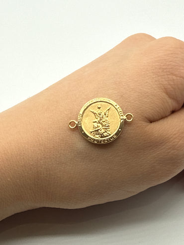 Herraje Angel de la Guarda Oro amarillo 18k 1,24 Gr / 1,8 Cm