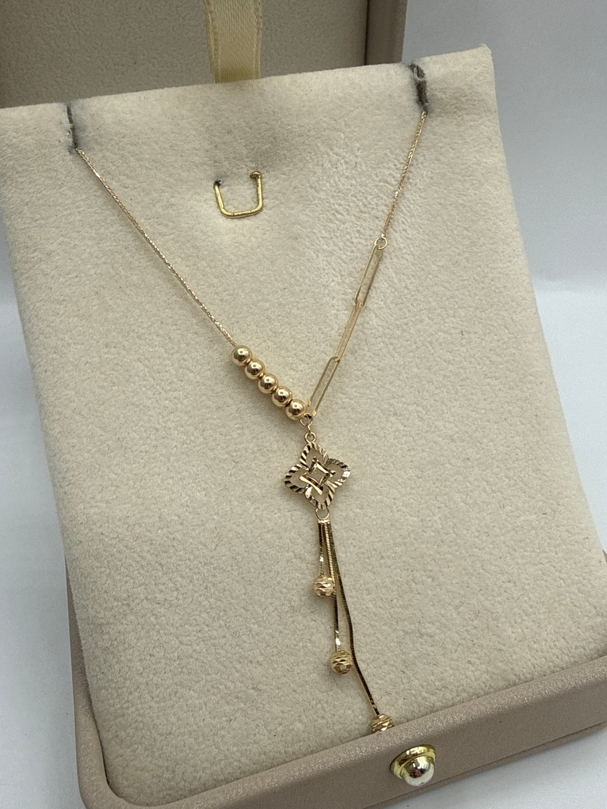 Cadena It Especial Franco Flor Oro amarillo 18k +4 / 1,25 Gr / 9,4 mm / 45 Cm