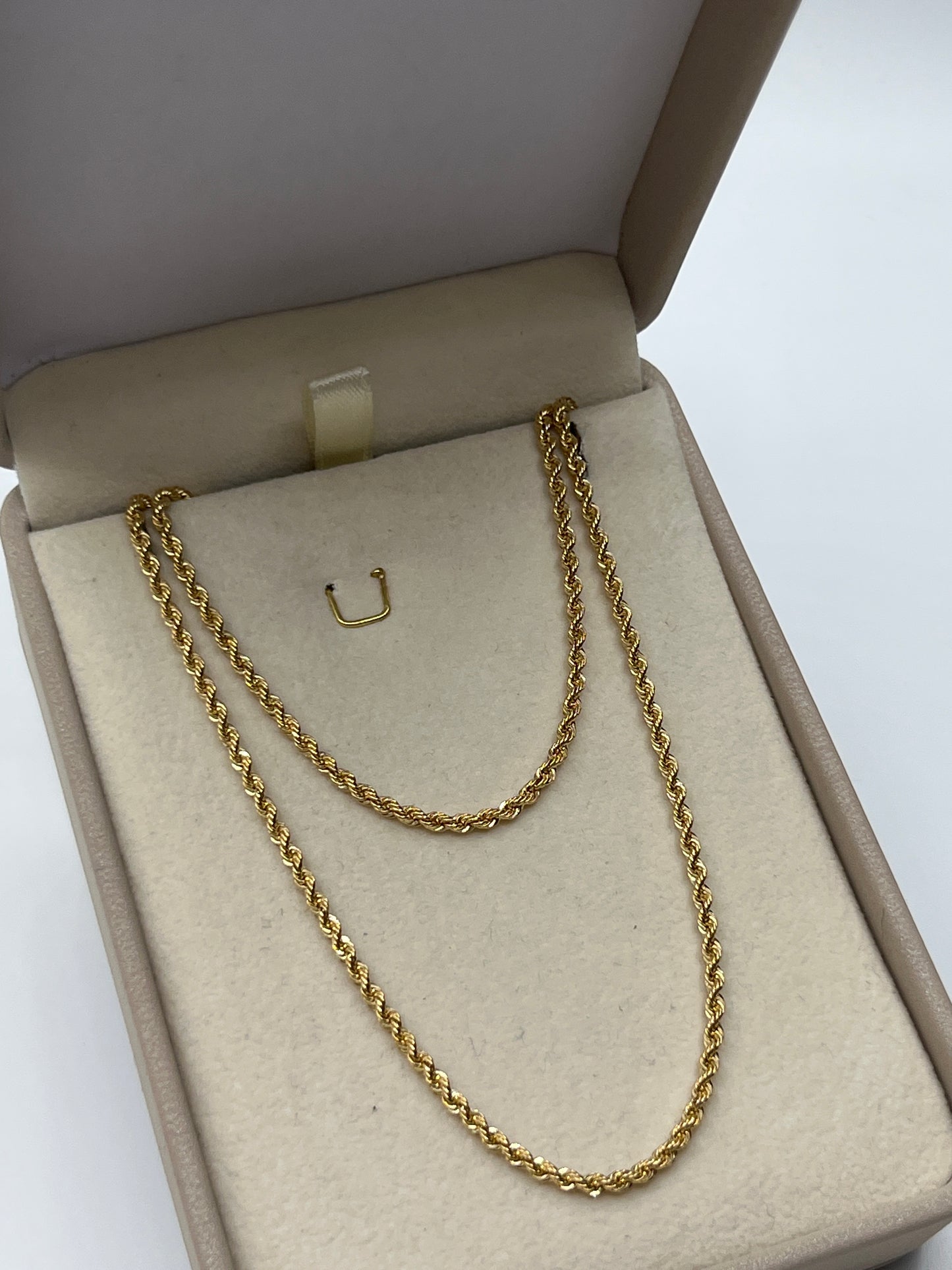 Cadena It Lazo Oro amarillo 18k +2 / 2,60 Gr / 2,10 mm / 45 Cm