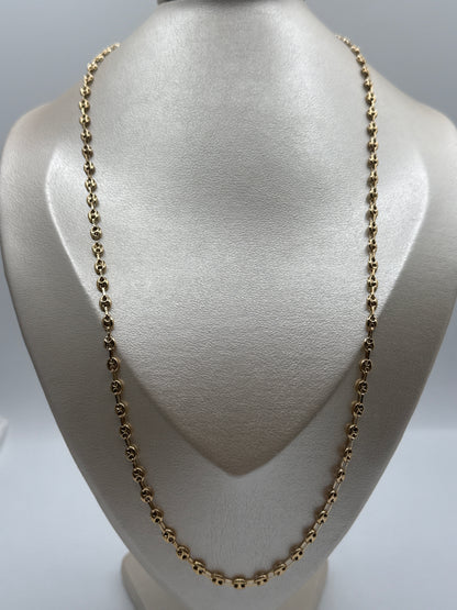 Cadena GC Oro amarillo 18k 6,63 Gr / 4,15 mm / 60 Cm