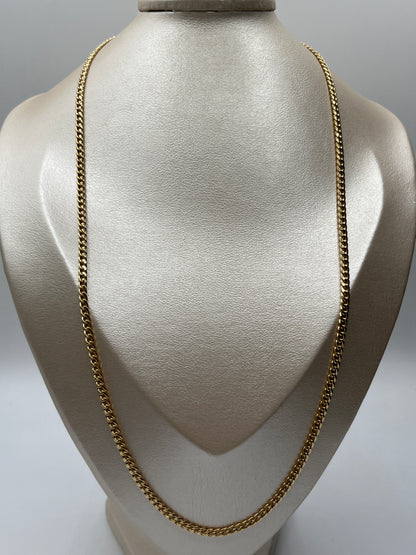 Cadena It Cubana Oro amarillo 18k 9,91 Gr / 3,6 mm / 60 Cm
