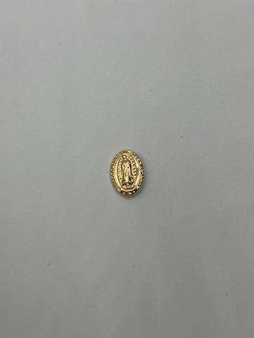 Herraje Virgen Guadalupe Oro amarillo 18k 0,40 Gr / 0,85 Cm