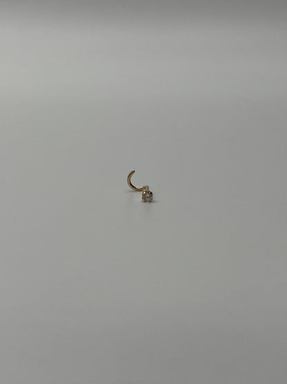Piercing Circon Blanco 0.13Gr