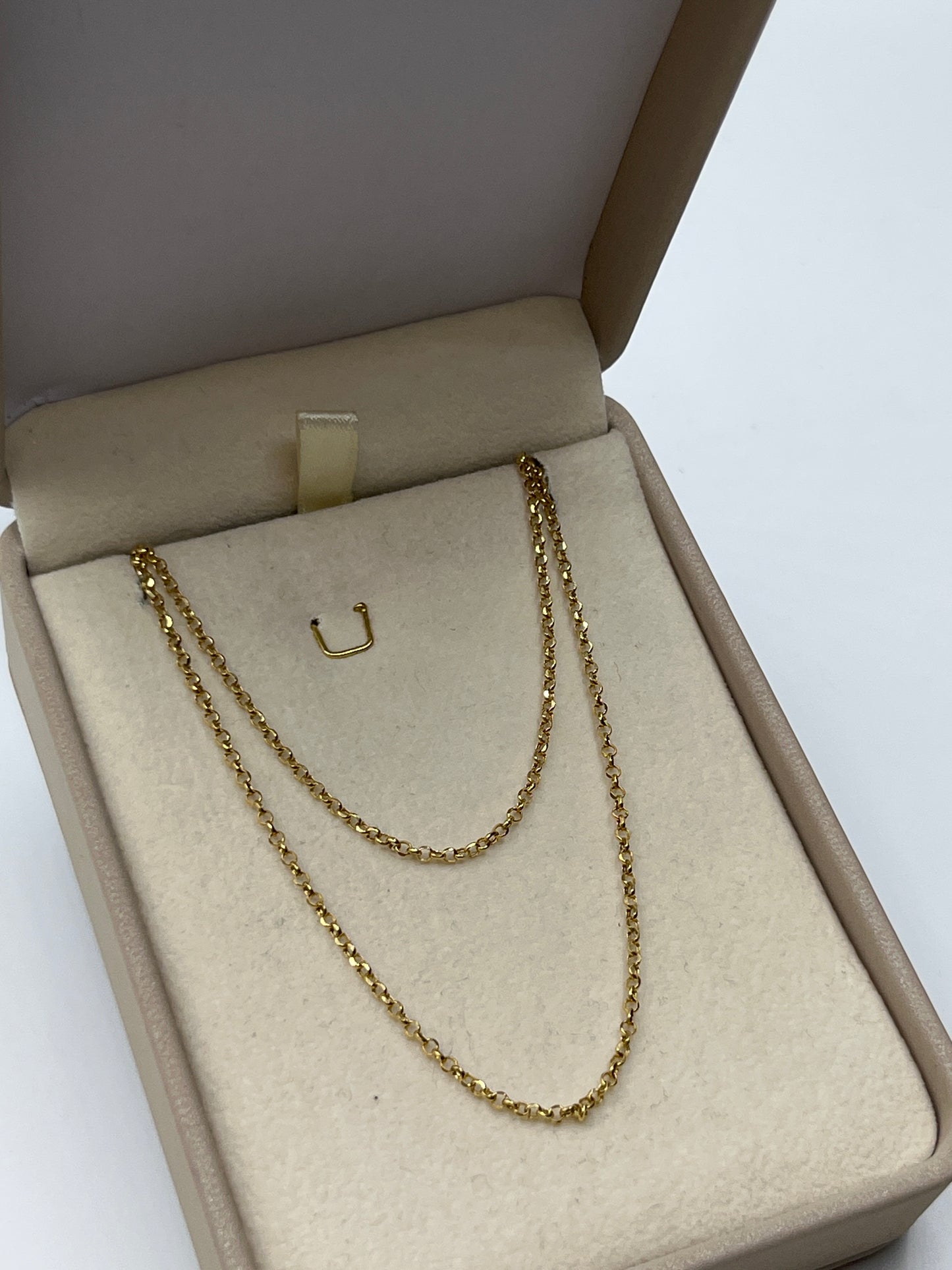 Cadena It Rolon Oro amarillo 18k +3 / 1,20 Gr / 1,80 mm / 45 Cm