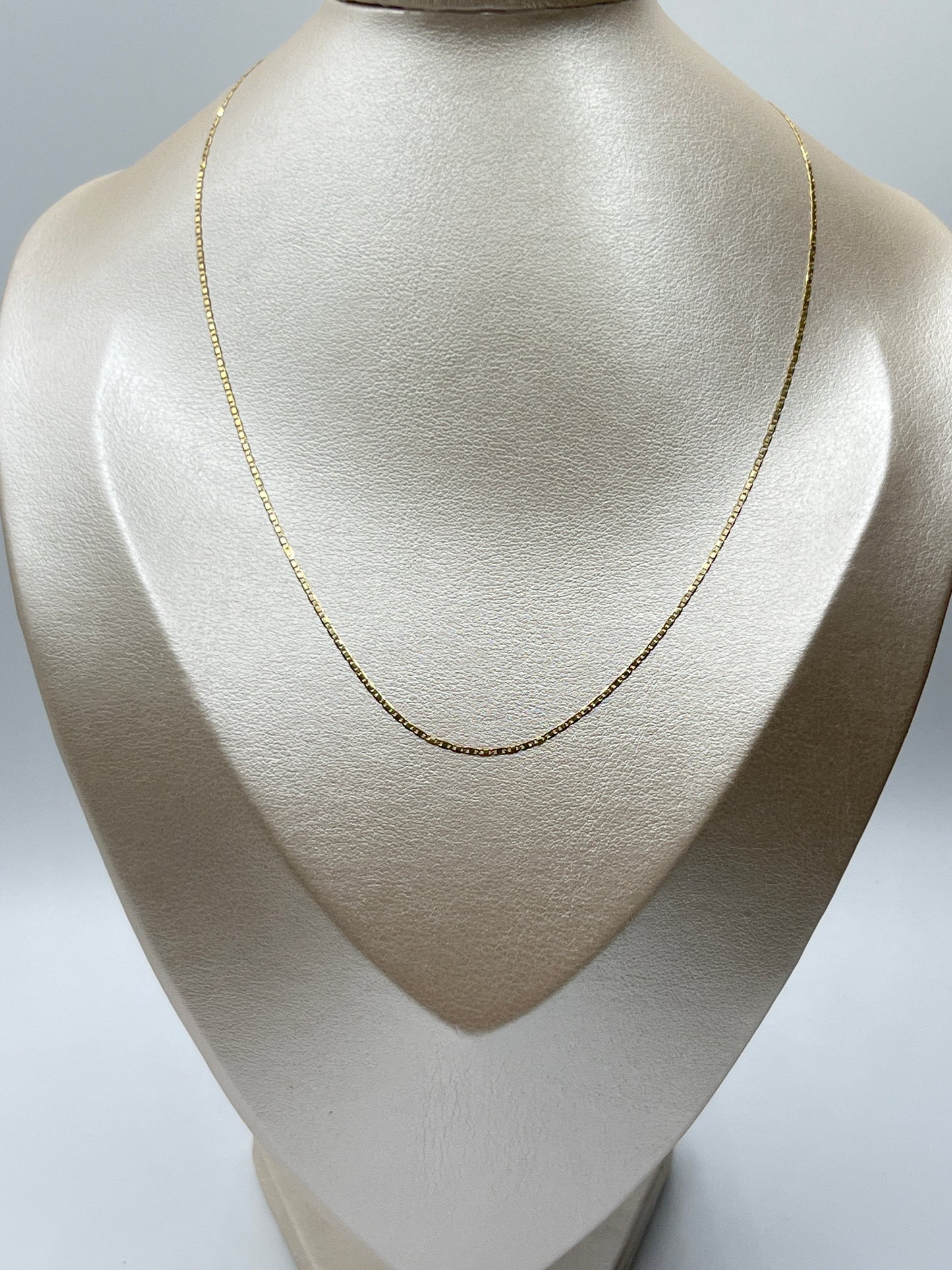 Cadena It Plana Oro amarillo 18k +3 / 1,46 Gr / 1 mm / 45 Cm