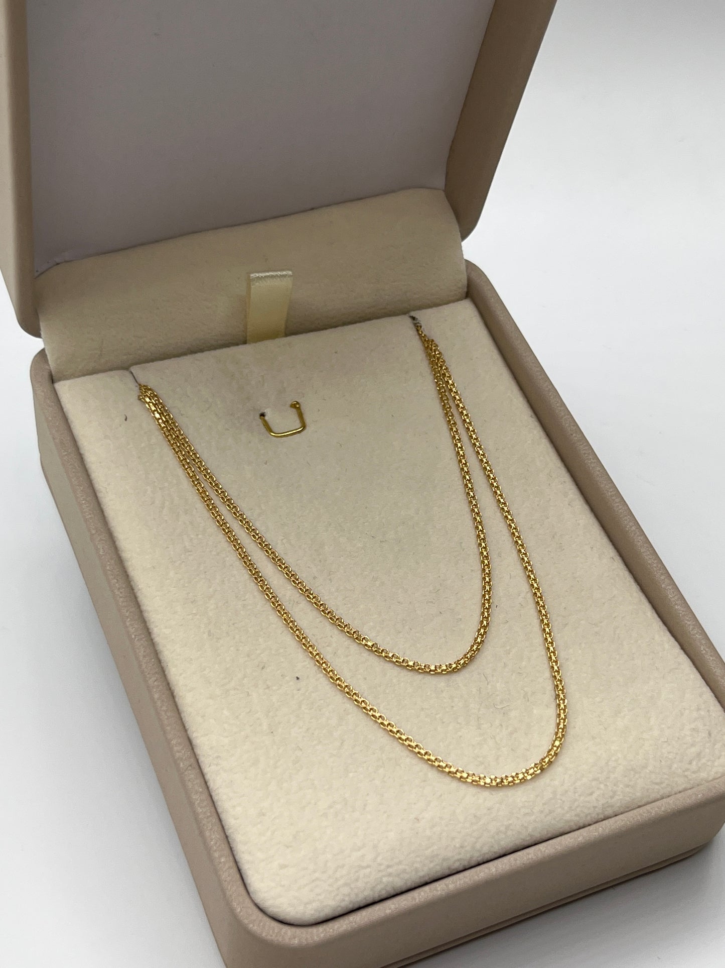 Cadena It China Oro amarillo 18k +3 / 2,77 Gr / 1 mm / 50 Cm