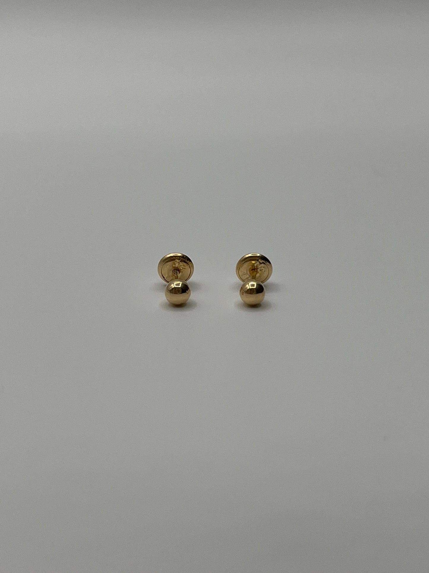 Topos Bola Lisa Oro amarillo 18k 0,56 Gr / 4 mm