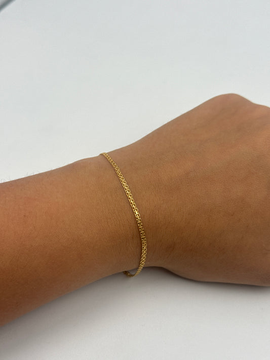 Pulso It chino Oro amarillo 18k +3 / 1,51 Gr / 1,96 mm / 19 Cm