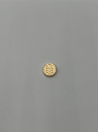 Herraje San Benito Oro amarillo 18k 0,28 Gr / 0,85 Cm