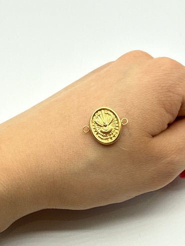 Herraje Espiritu Santo Oro amarillo 18k 0,88 Gr / 1,5 Cm