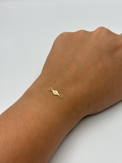 Herraje planeta Saturno Oro amarillo 18k 0,17 Gr / 1,4 Cm