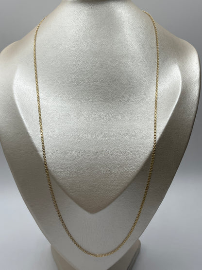 Cadena It China Oro amarillo 18k +3 / 2,69 Gr / 2 mm / 60 Cm