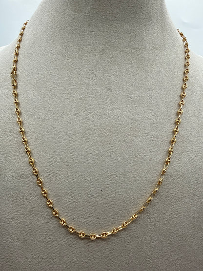 Cadena GC Diamantada Oro amarillo 18k 6,56 Gr / 4 mm / 50 Cm