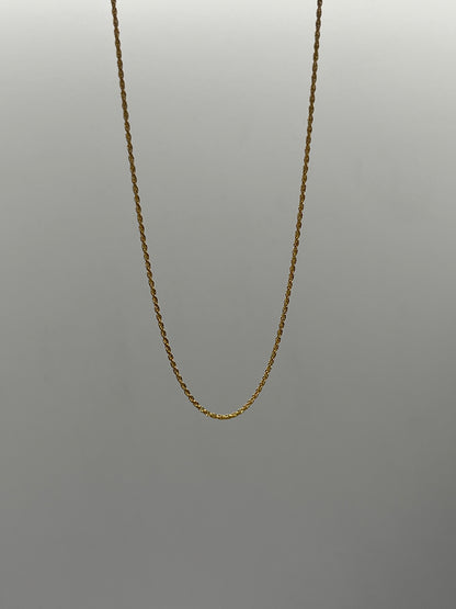 Cadena It Mini Lazo Oro amarillo 18k +3 / 1,11 Gr / 1 mm / 60 Cm