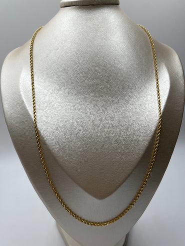 Cadena It Lazo Oro amarillo 18k +3 / 3,65 Gr / 2 mm / 60 Cm