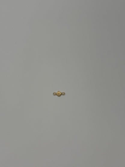 Herraje Flor Oro amarillo 18k 0,25 Gr / 0,6 Cm