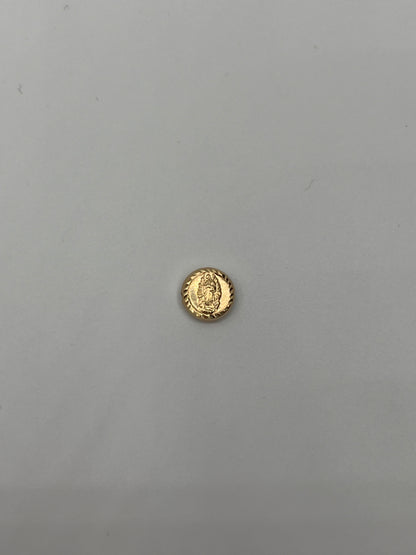 Herraje Virgen Guadalupe Oro amarillo 18k 0,40 Gr / 1,2 Cm