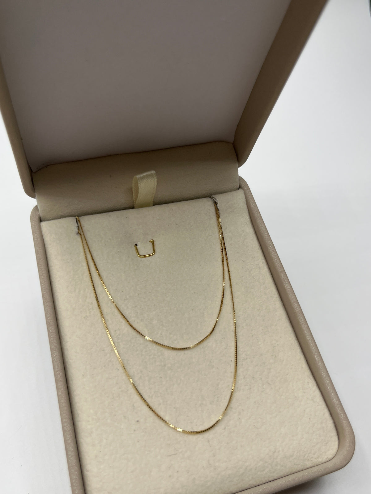 Cadena It Veneciana Oro amarillo 18k +3 / 1,10 Gr / 0,50 mm / 50 Cm