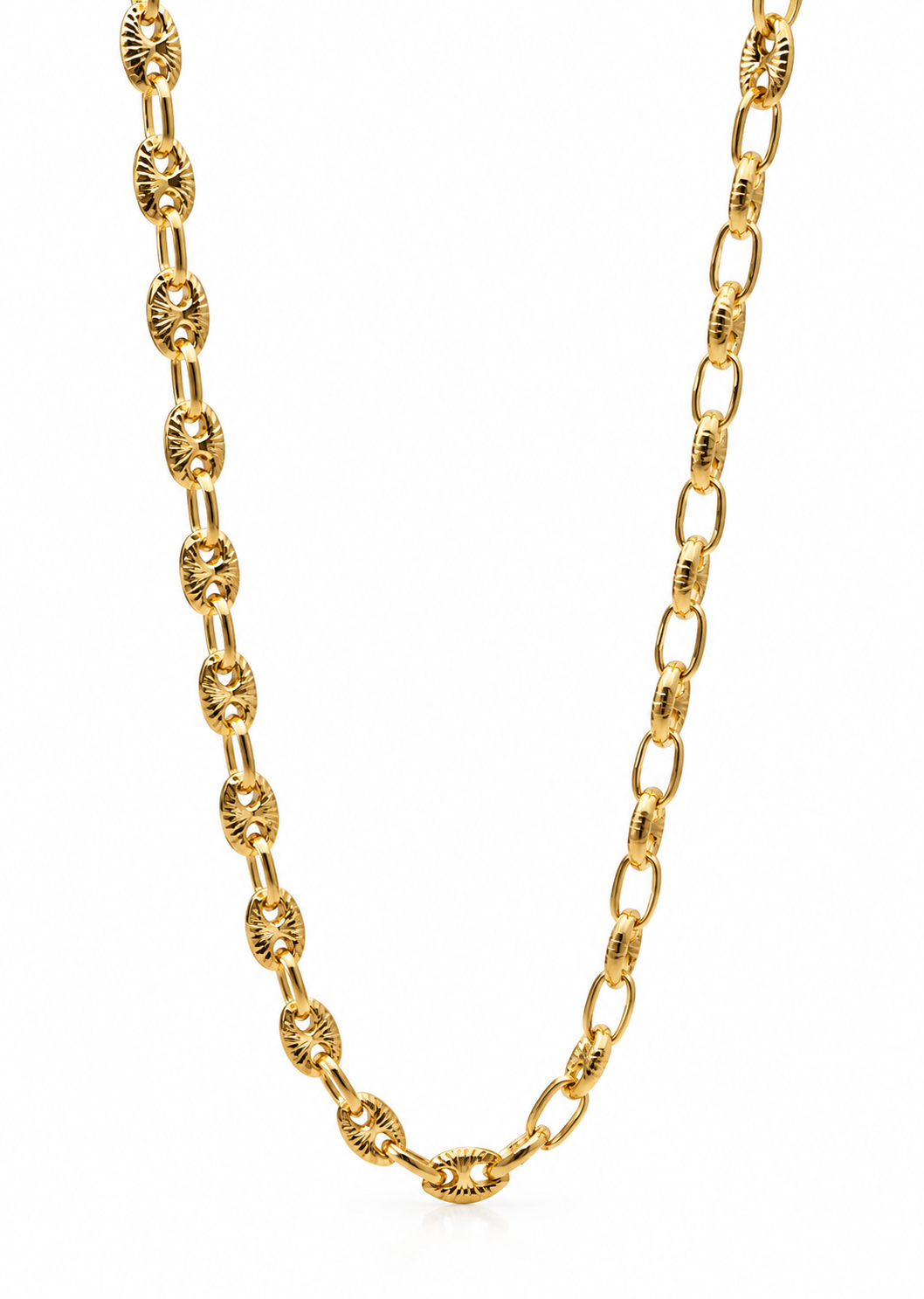 Cadena GC Diamantada Oro amarillo 18k 5,58 Gr / 3,3 mm / 50 Cm