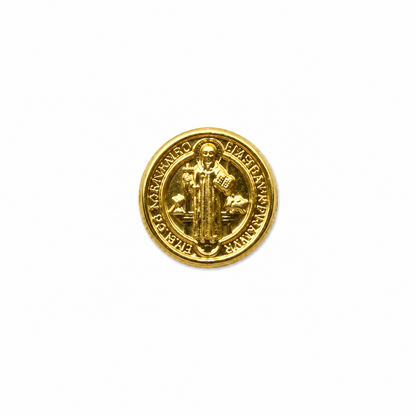 Herraje San Benito Oro amarillo 18k 0,39 Gr / 1 Cm
