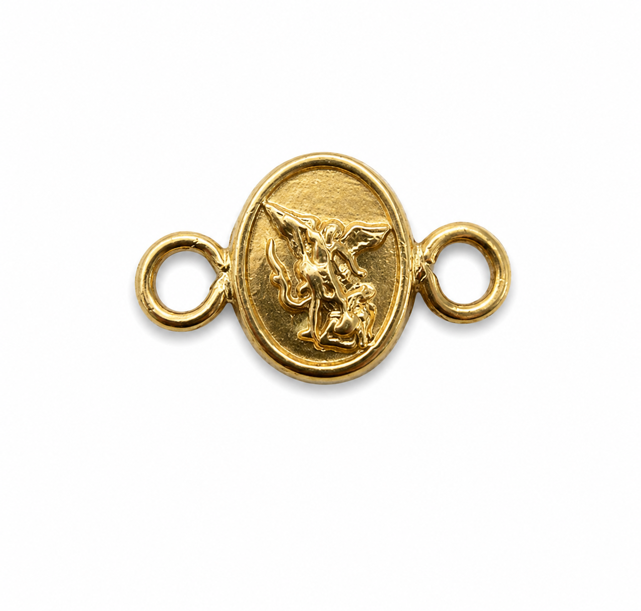 Herraje San Miguel Oro amarillo 18k 0,21 Gr / 0,20 Cm