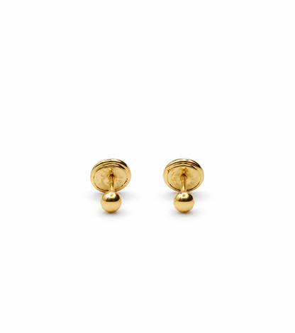 Topos Bola Lisa Oro amarillo 18k 0,61 Gr / 3 mm