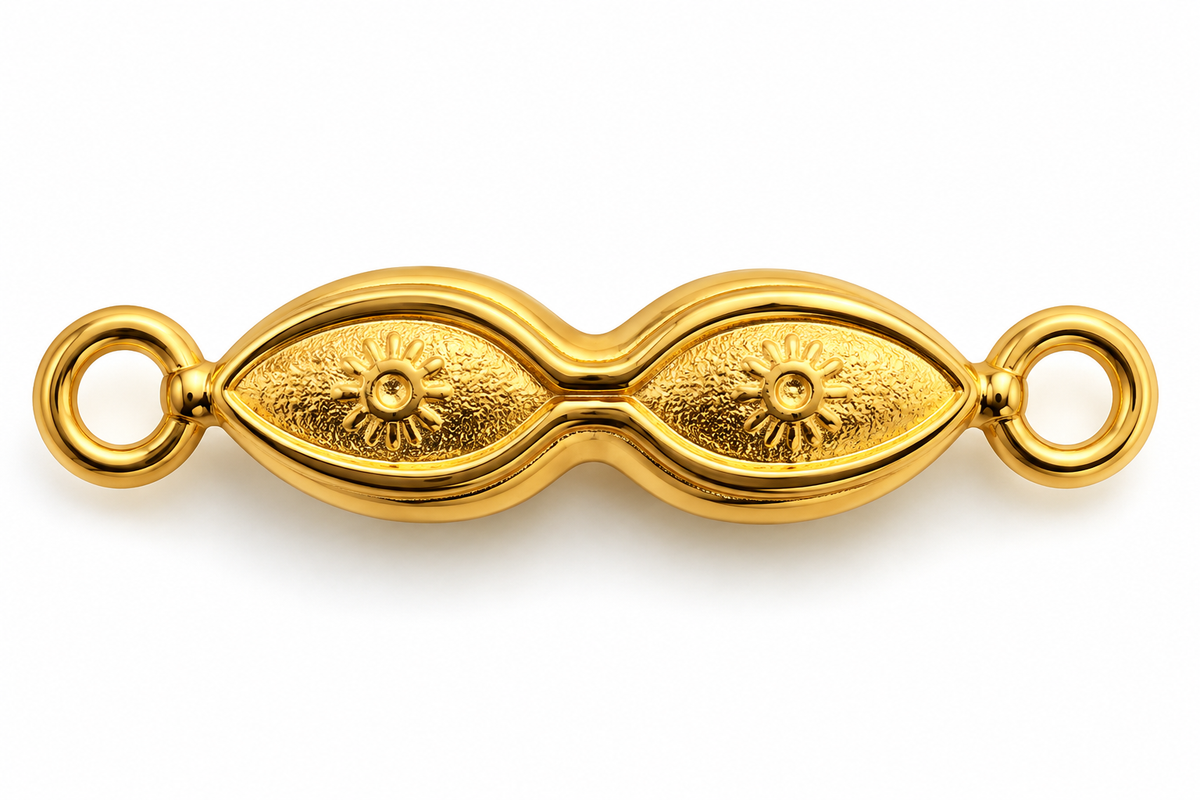 Herraje Santa Lucia Oro amarillo 18k 0,37 Gr / 20 Cm