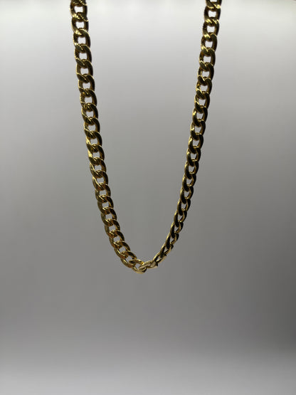 Cadena It Cubana Oro amarillo 18k 15,47 Gr / 6,80 mm / 60 Cm