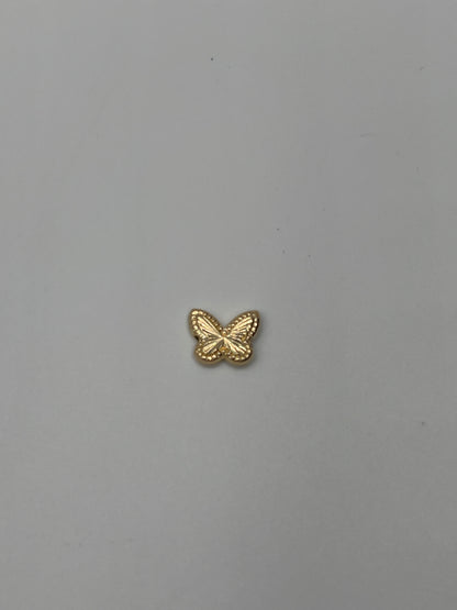 Herraje Mariposa Oro amarillo 18k 0,31 Gr / 0,8 Cm