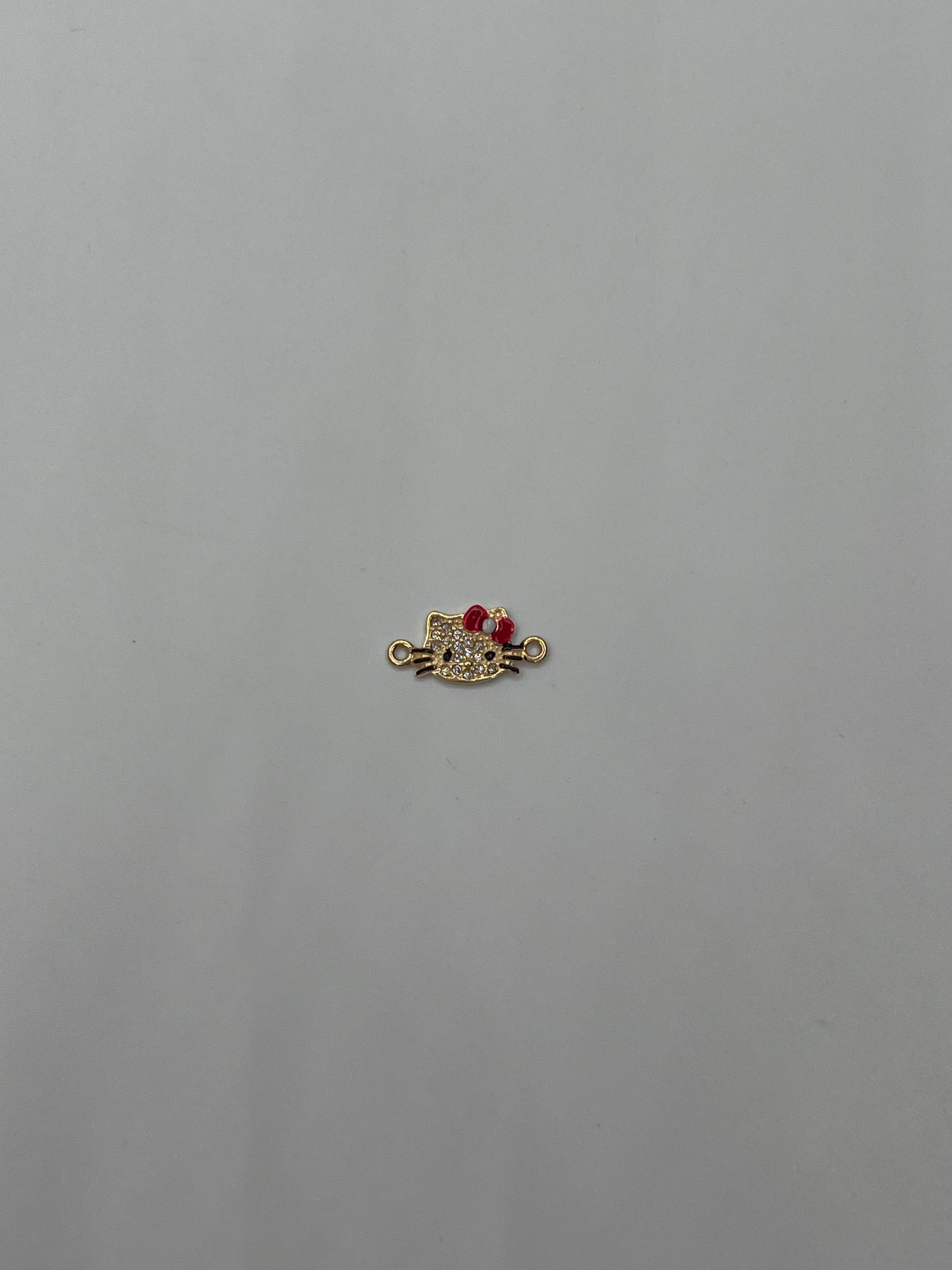 Herraje Hello Kitty Oro amarillo 18k 0,83 Gr / 0,8 Cm