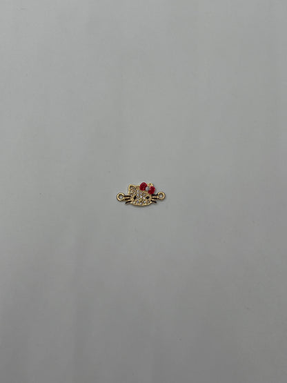 Herraje Hello Kitty Oro amarillo 18k 0,83 Gr / 0,8 Cm
