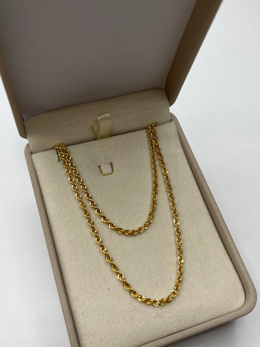 Cadena It Lazo Oro amarillo 18k 3,87 Gr / 3 mm / 45 Cm
