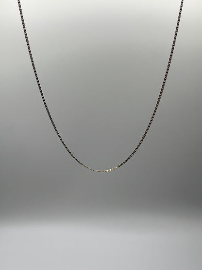 Cadena It plana Oro amarillo 18k +3 / 1,13 Gr / 1,02 mm / 45 Cm