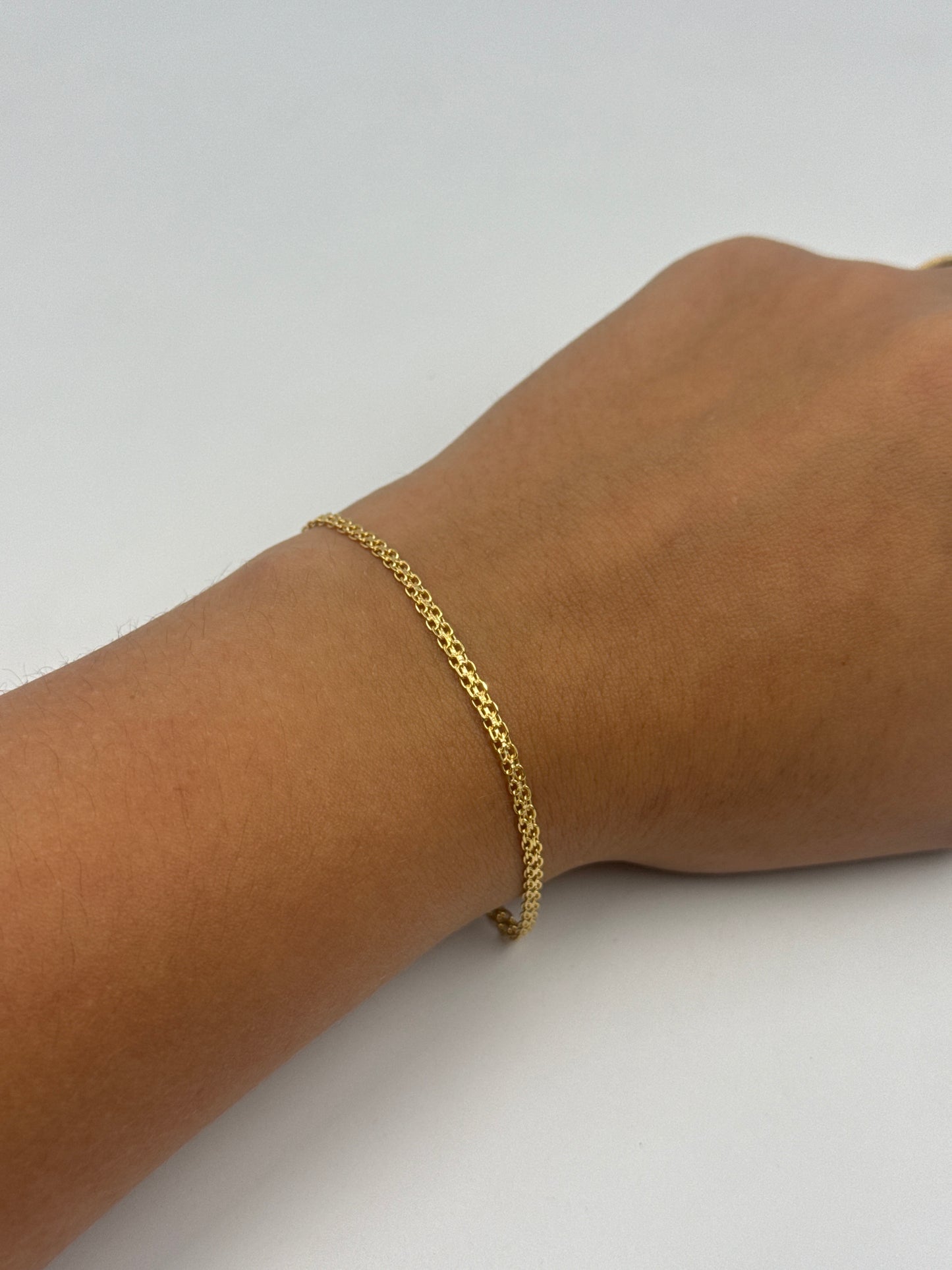 Pulso It chino Oro amarillo 18k +3 / 2,50 Gr / 2,53 mm / 19 Cm