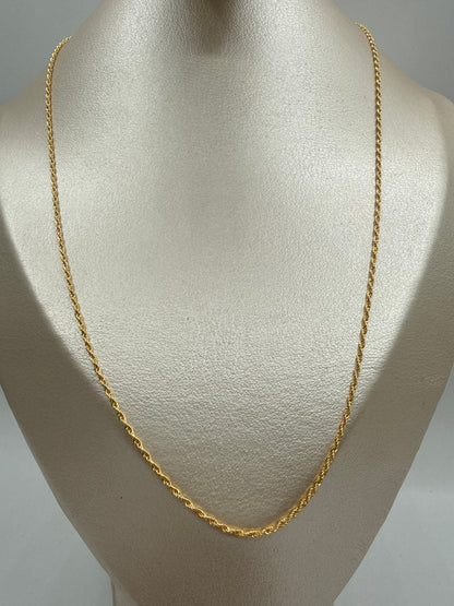 Cadena It Lazo Oro amarillo 18k +3 / 1,69 Gr / 1,70 mm / 50 Cm